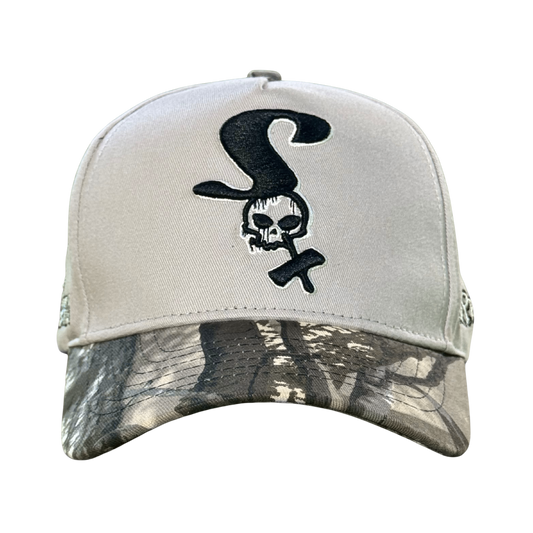 TRAP SOX CAMO A-FRAME SNAPBACK